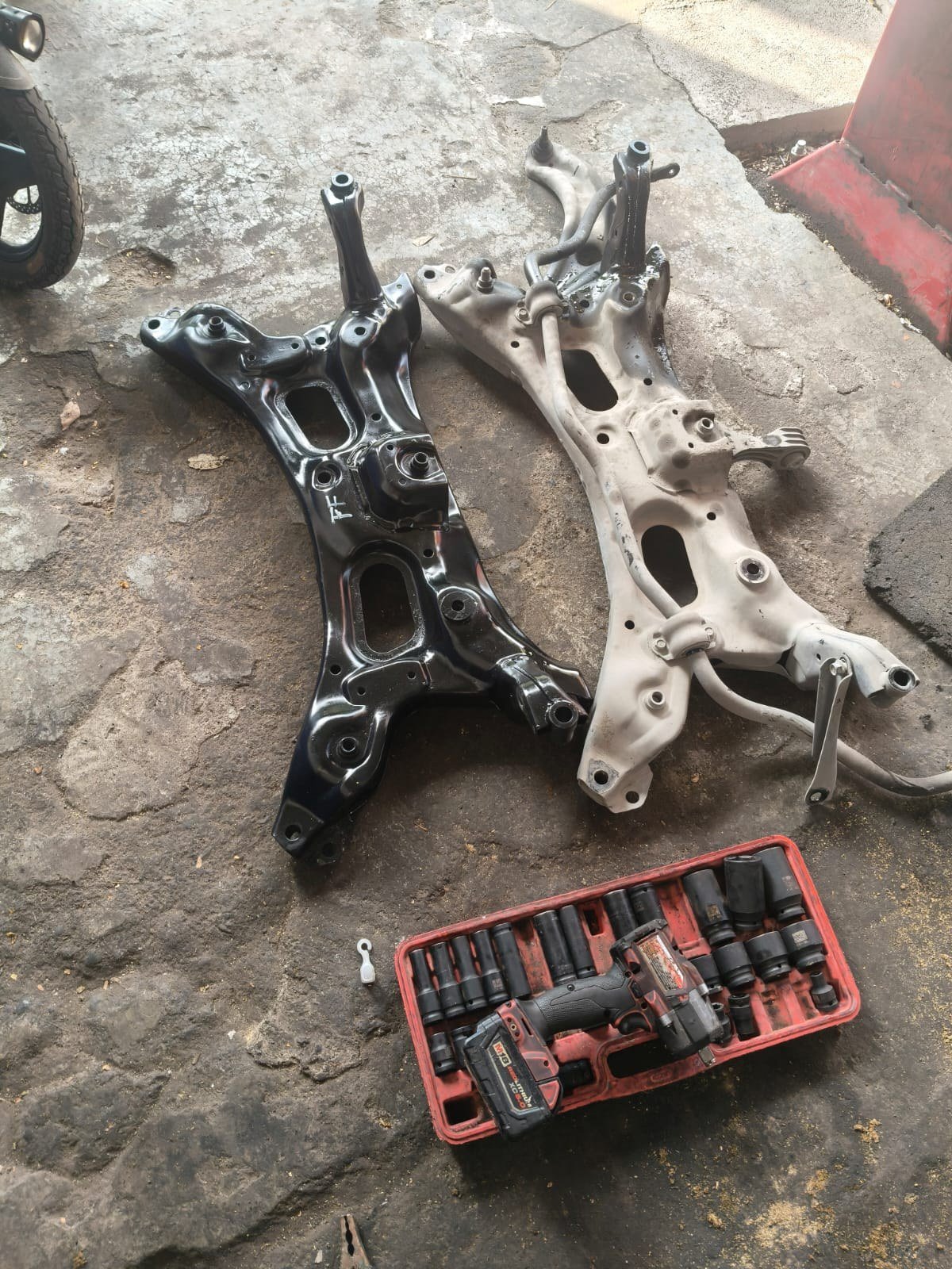 Piezas de suspensión